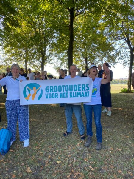 Foto Haagse grootouders demo 15 september