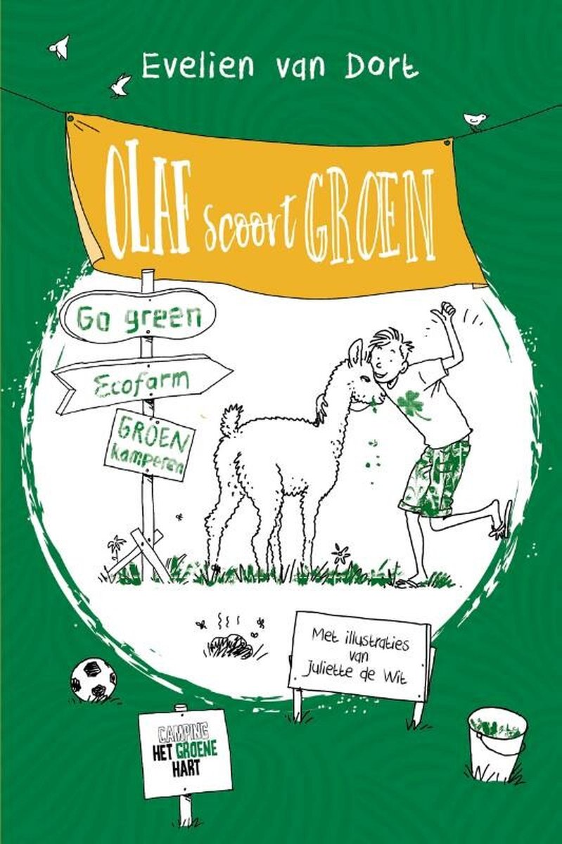 Omslag - Olaf scoort groen 799x1200