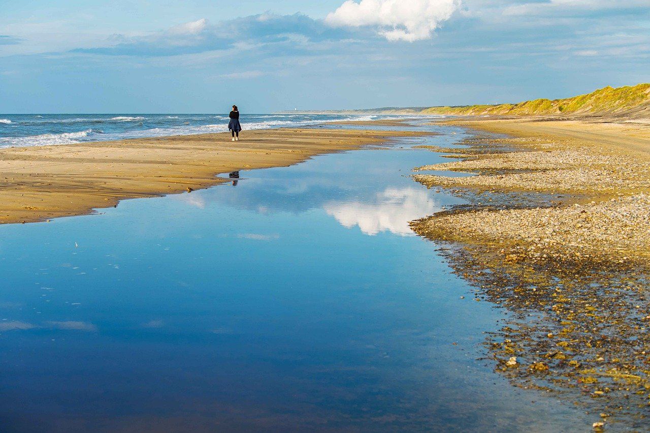 Strand in Nederland